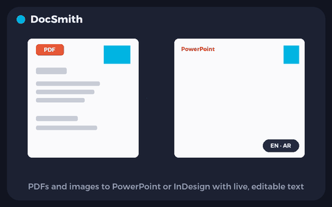 Animated preview of DocSmith