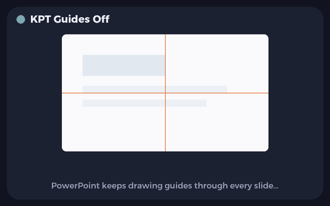 معاينة متحركة لـ KPT Guides Off
