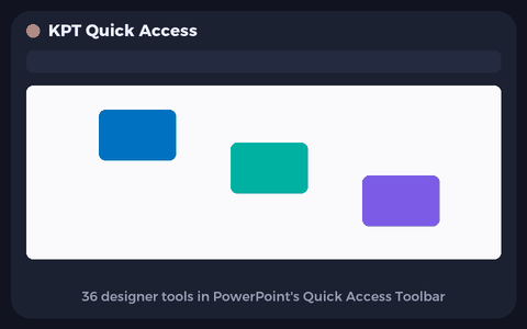 Animated preview of KPT Quick Access